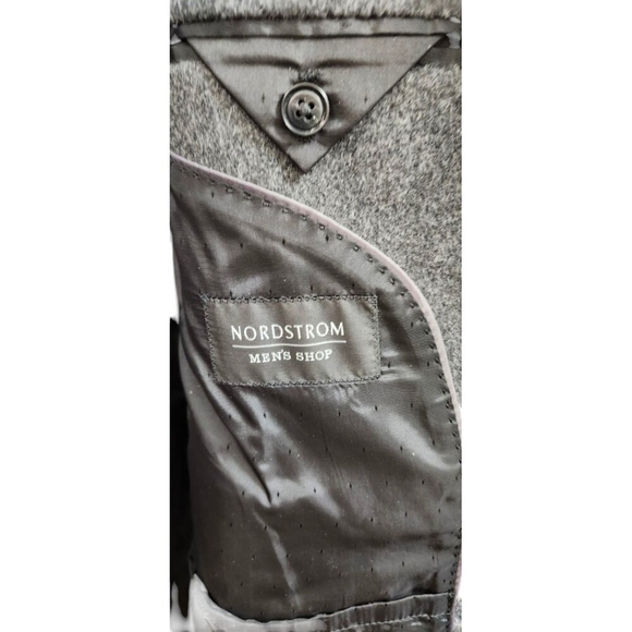 Nordstrom Mason Wool & Cashmere Men Coat Size 50 R - Picture 8 of 16
